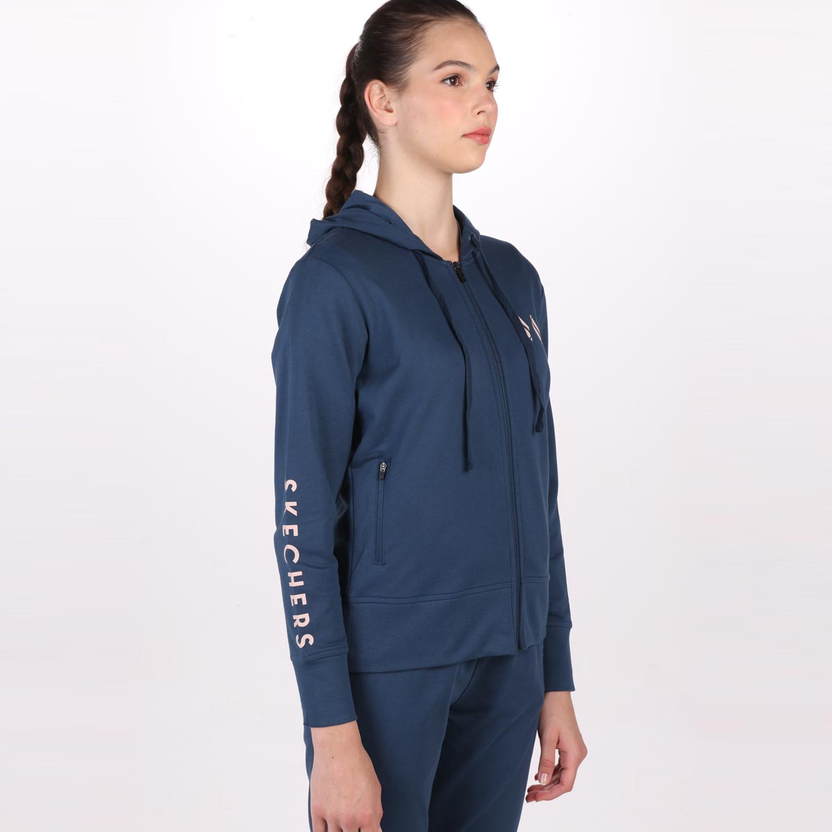 Skechers sweatshirts womens gold hotsell
