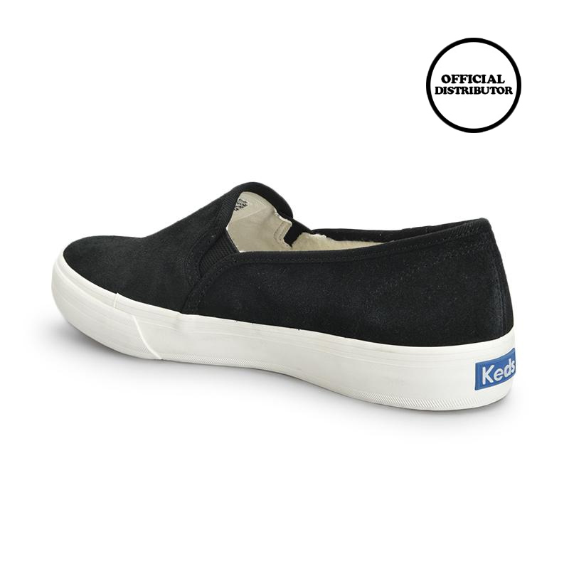 Keds double sales decker suede black