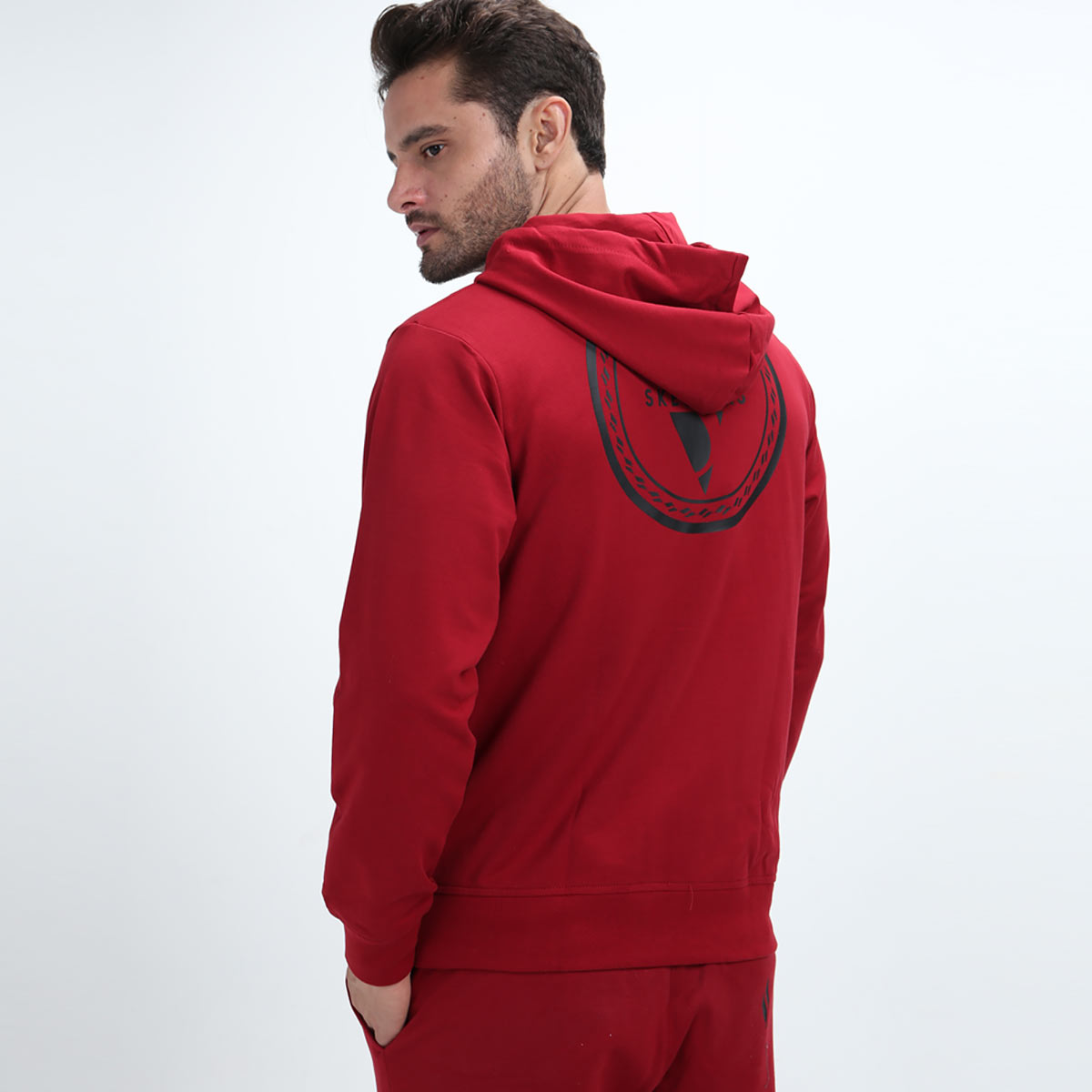 Skechers sweatshirts mens red deals