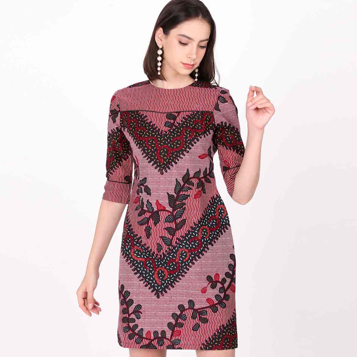Sackdress batik sales