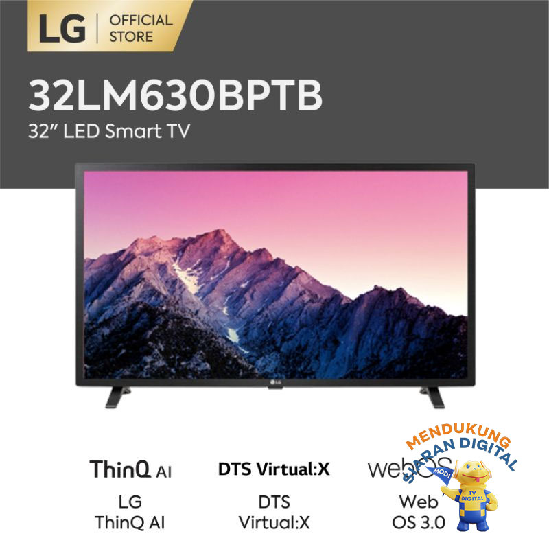 Lg 32lm630bptb Smart Tv Led 32 Inch Terbaru Agustus 2021 Harga Murah Kualitas Terjamin Blibli