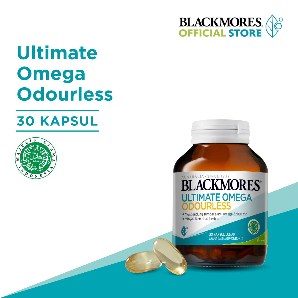 Promo Blackmores Ultimate Omega Odourless [30 Kapsul] Diskon 18 Di