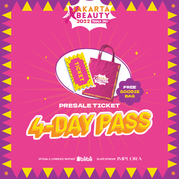 Jual EARLY BIRD 4 DAY PASS JAKARTA X BEAUTY 2022 ETICKET + GOODIE