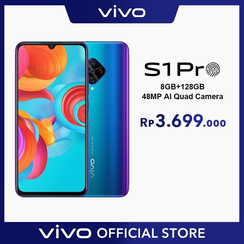 Jual VIVO S1 Pro Smartphone [128GB/ 8GB] Online Maret 2021 | Blibli