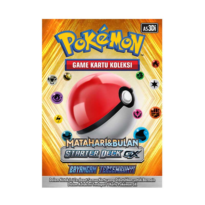 Jual Pokemon Trading Card Game Indonesia Bayangan Tersembunyi Starter