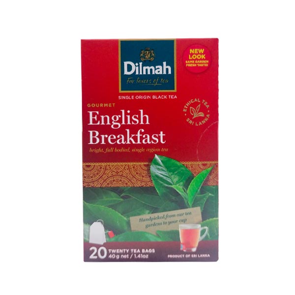 Jual Dilmah English Breakfast Tea Bag Isi 20 Pcs X 2 Gr Teh Di Seller