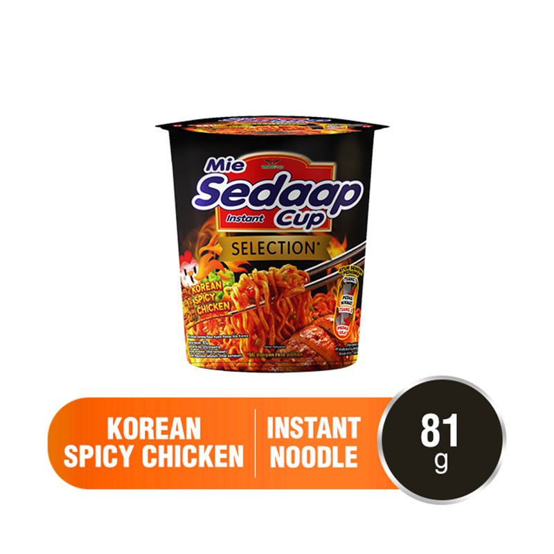 Jual SEDAAP Cup Korean Spicy Chicken Mie Instant [81 g] Online April