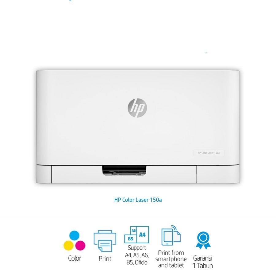 Promo HP Printer Color Laser 150a (Print Only) Diskon 10% di Seller ...