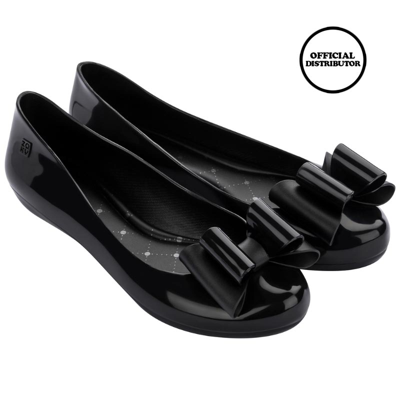 Zaxy pop top bow 3 black