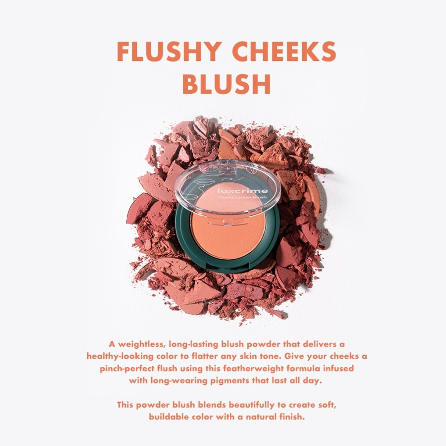 Promo Luxcrime Flushy-Cheek Blush - Blueberry Muffin Diskon 30% di Seller  Luxcrime Official Store - Gudang Blibli
