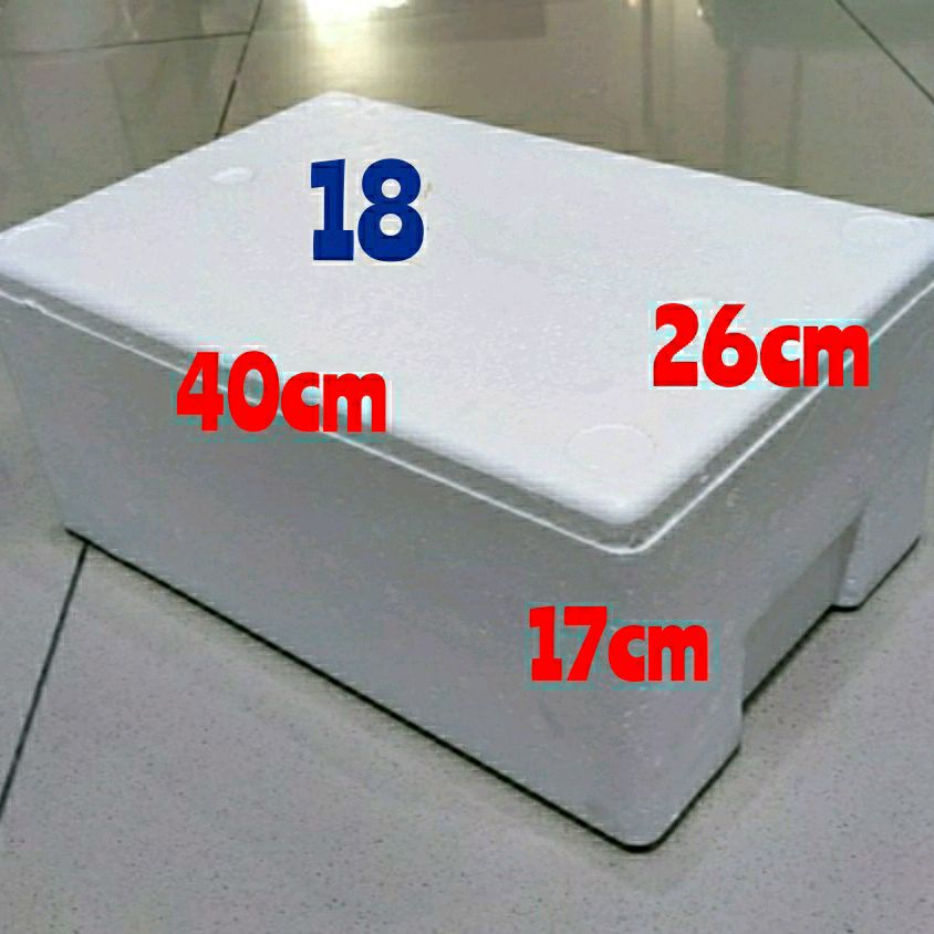 Jual Styrofoam Box Fish / Styrofoam Box 5kg di Seller Reika Supermart