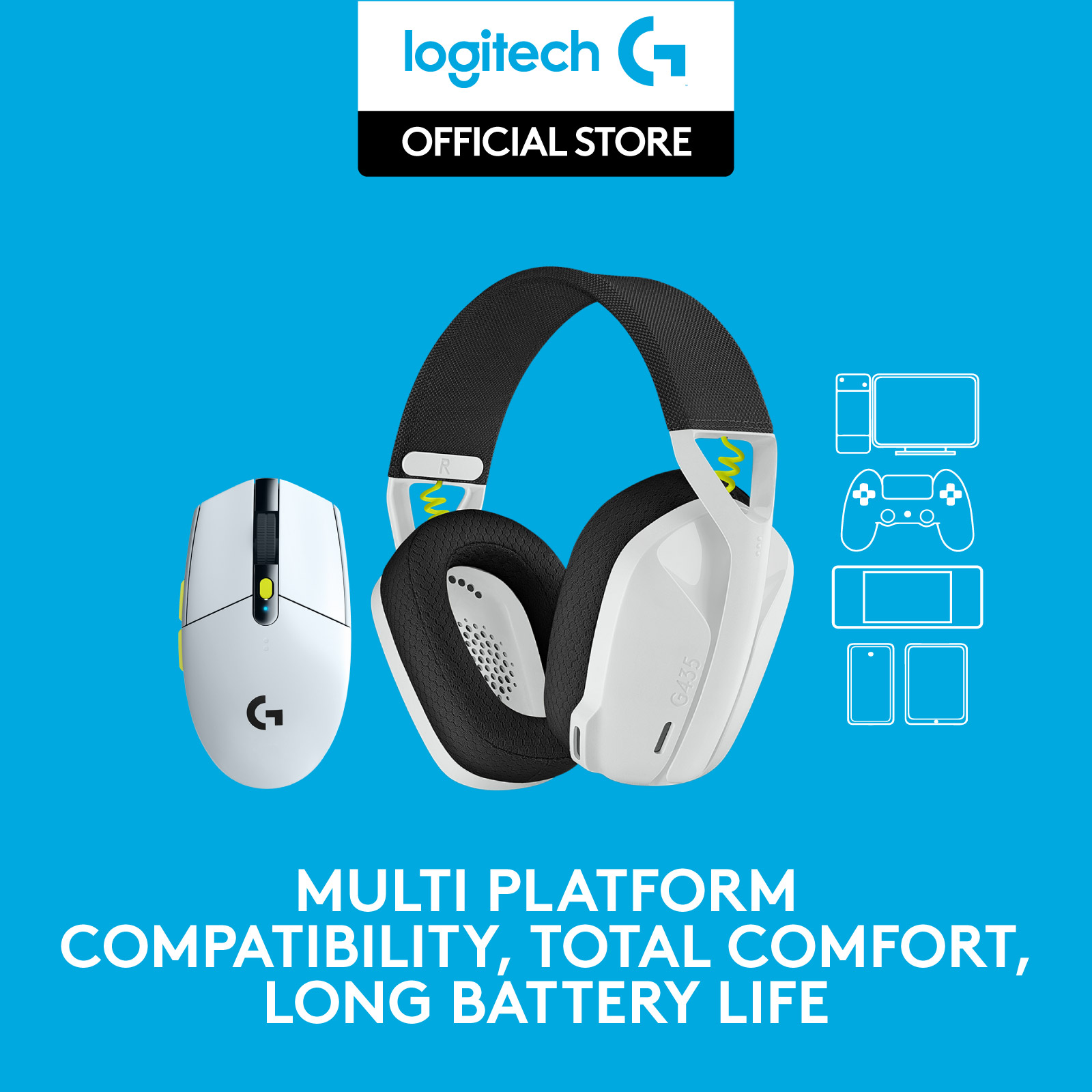 Promo Logitech Combo G304 SE Lightspeed Wireless Gaming Mouse ...