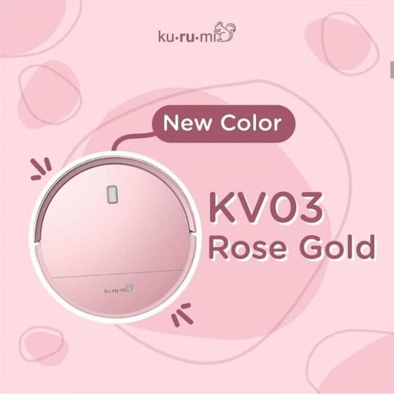 Jual Kurumi Kv 03 Robot Vacuum Cleaner Rosegold Di Seller Willow Baby Shop West Official Store