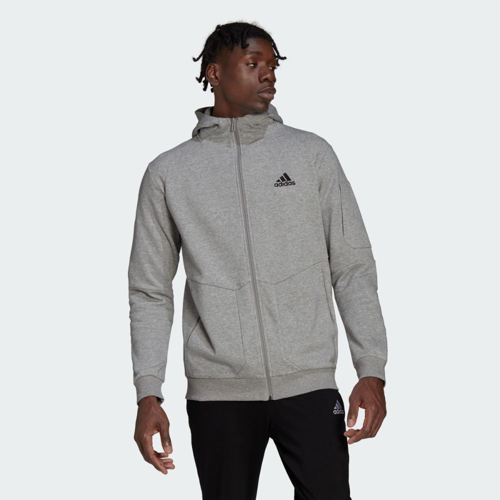 Hoodie deals zipper adidas