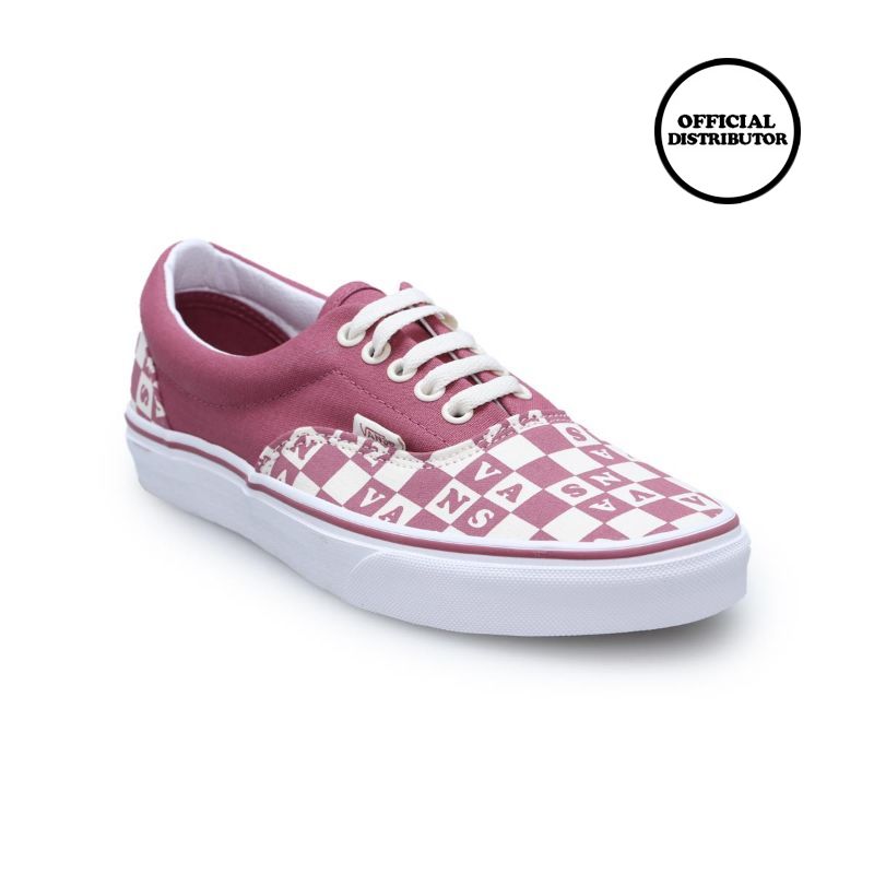 Promo Vans Era Sepatu Sneakers - (Check Vans) Deco Rose/True White - 8  Diskon 20% di Seller Vans Women Official Store - Gudang Blibli | Blibli