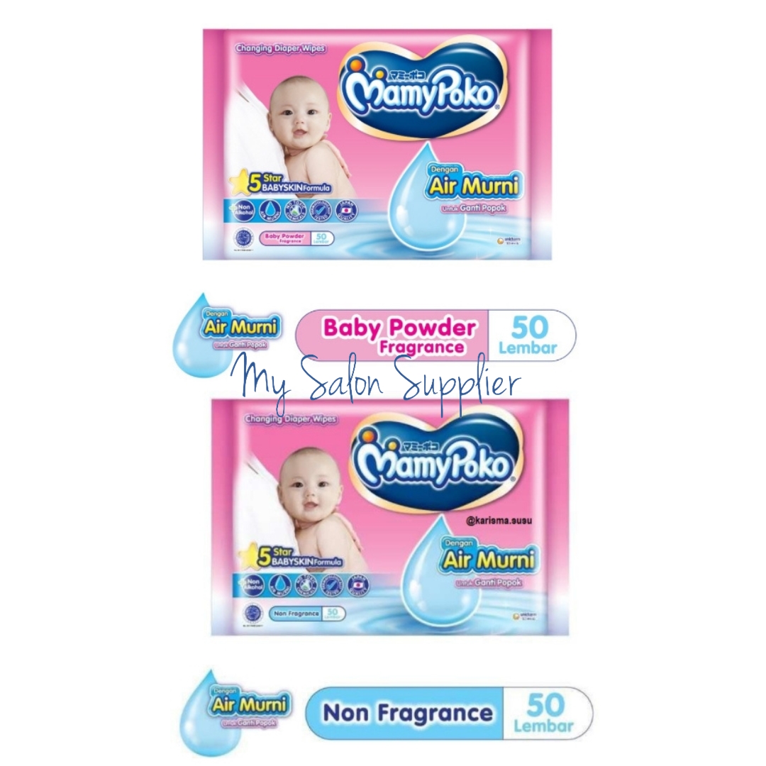 Jual MamyPoko Mamy Poko Baby Care Wipes Fragrance Non