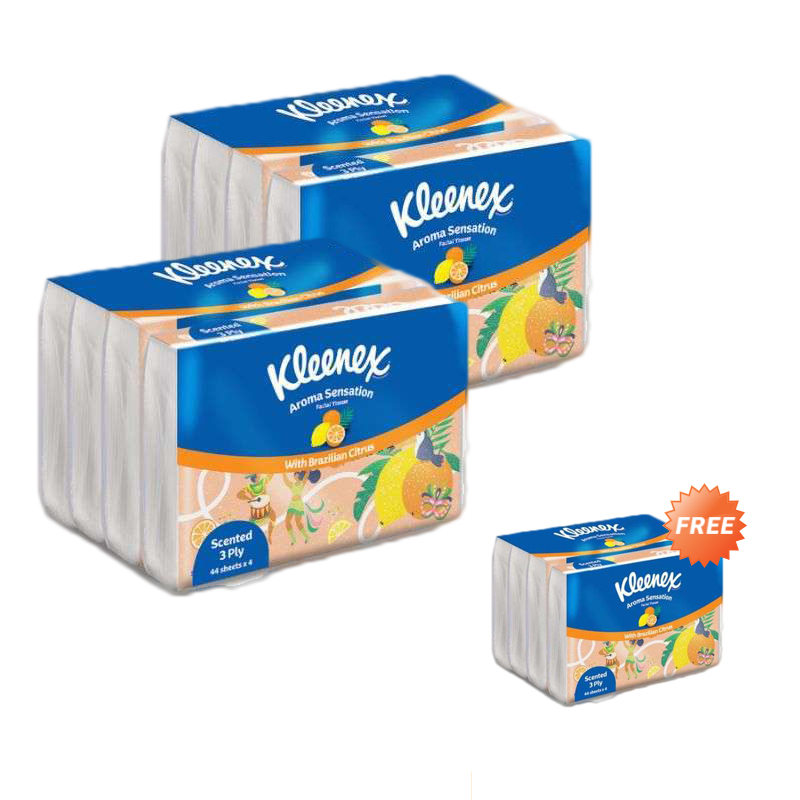 Jual Buy 2 Get 1 KleenexTissues Brazilian Citrus Aroma