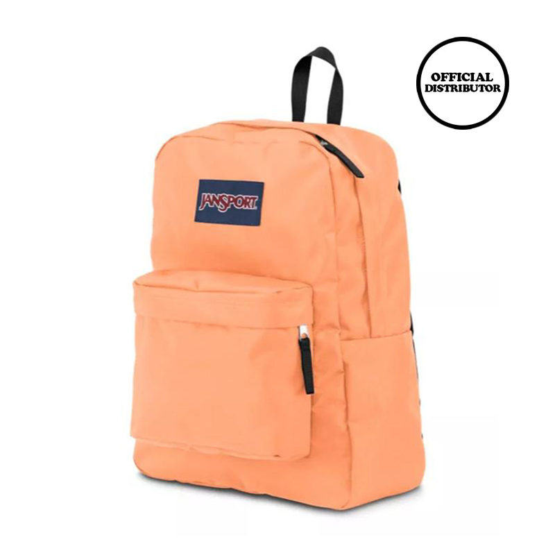 jansport peach backpack