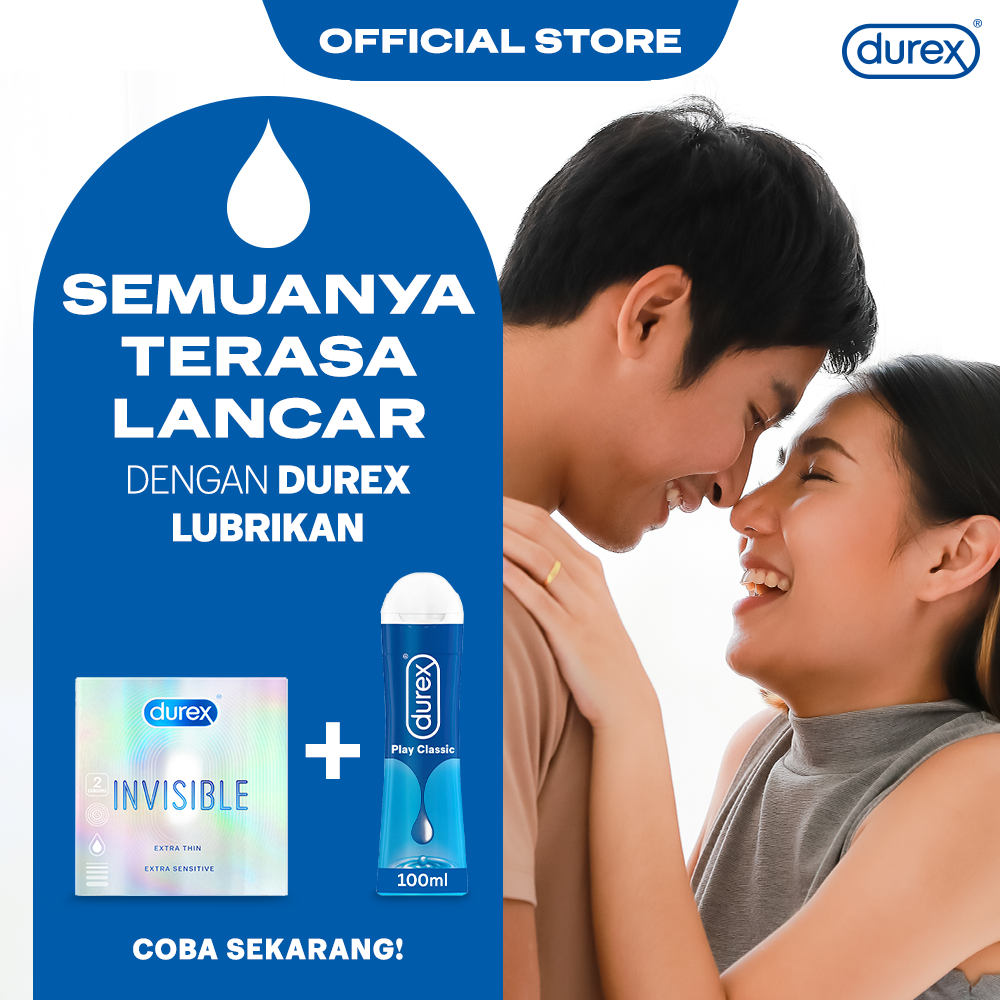 Jual Durex Invisible Kondom [2s X 5pcs] Free Disposable Cup Masturbator ...