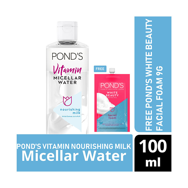 micellar water ponds milk