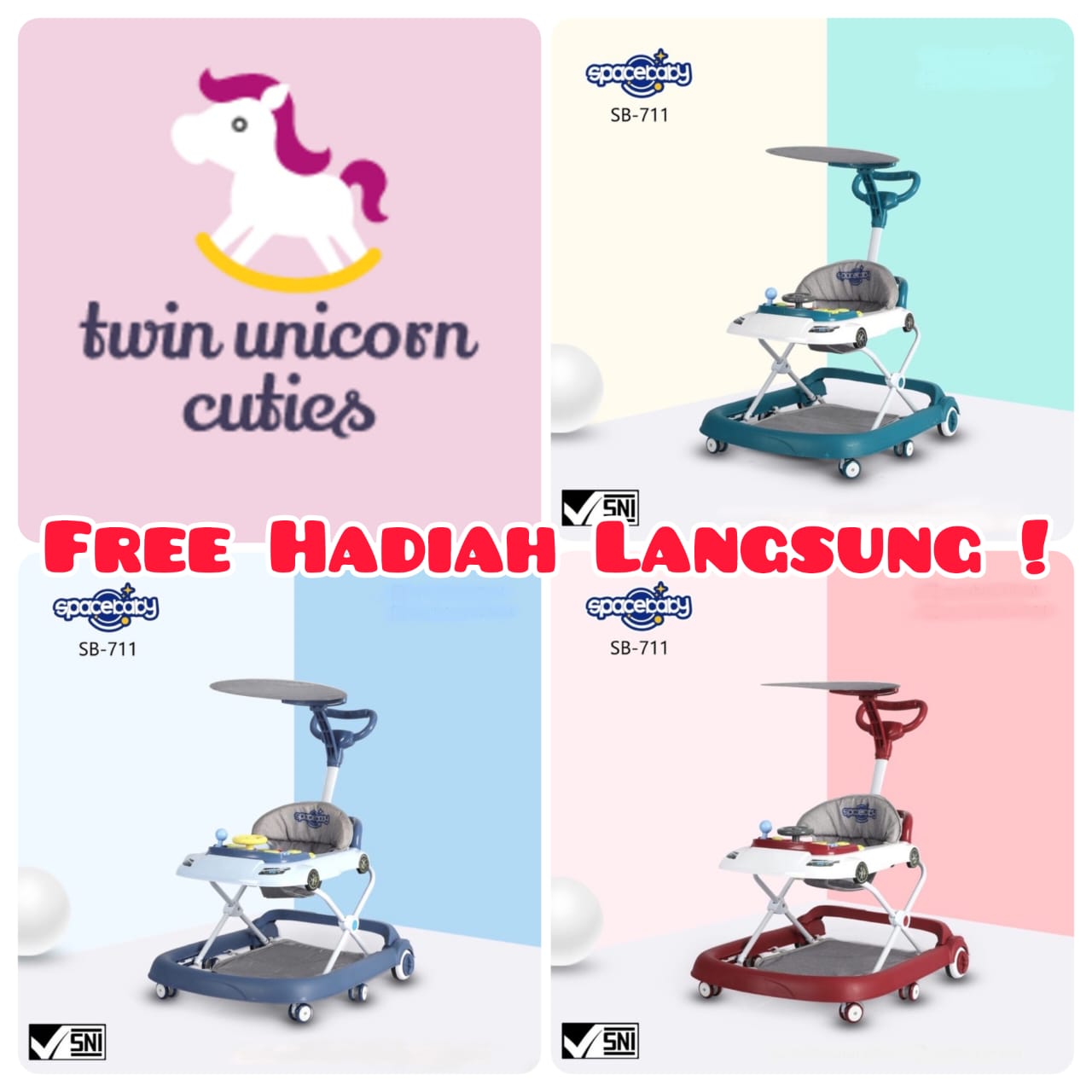 Baby walker discount mobil