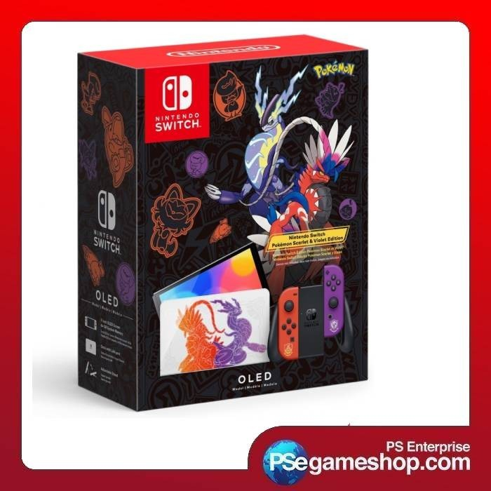 Promo Nintendo Switch Console OLED Pokemon Diskon 14 di Seller