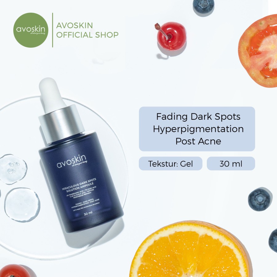 Promo Avoskin Miraculous Dark Spots Solution Ampoule 30 Ml Diskon 10 Di Seller Avoskin Official