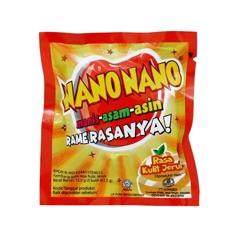 Jual NANO NANO Kulit Jeruk Permen [12 g] di Seller Satu Sama - Kota  Makassar, Sulawesi Selatan | Blibli