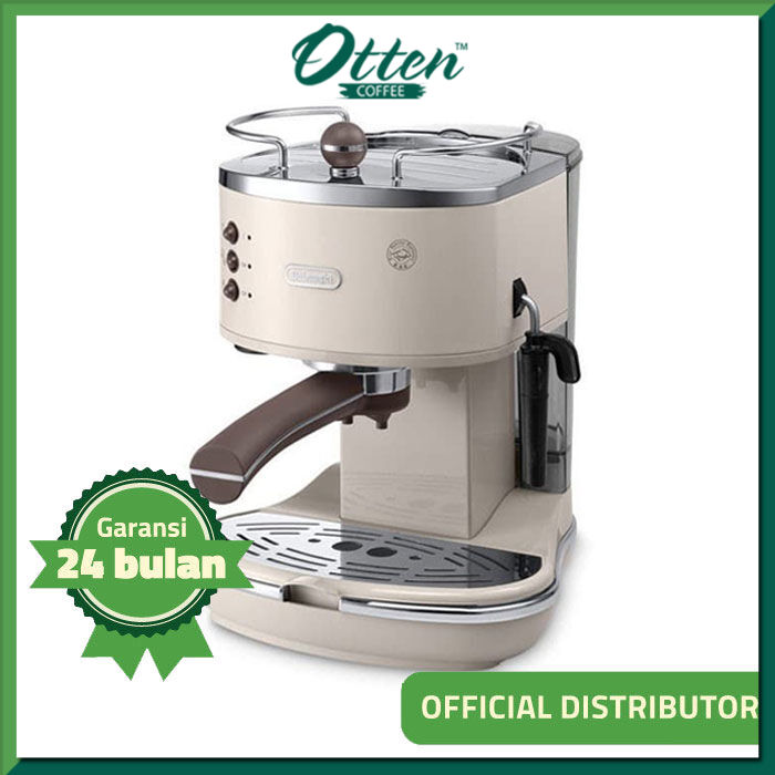 Jual Delonghi ECOV 311.BG Icona Vintage Espresso Machine Beige di