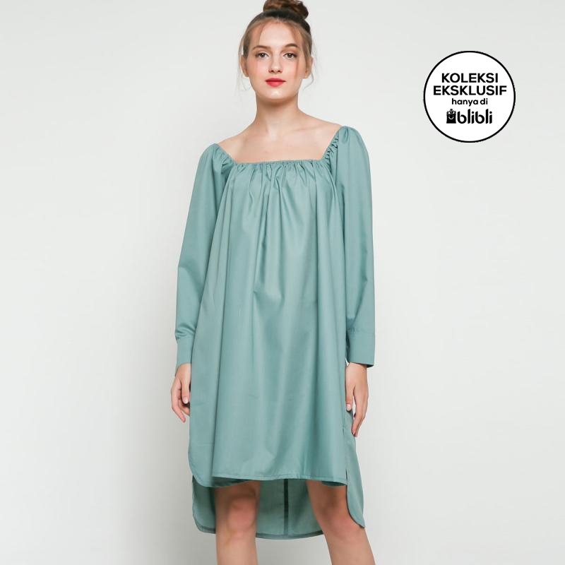 Promo ATS The Label Velda Bli03 Dress Wanita - Mint - - M di ...