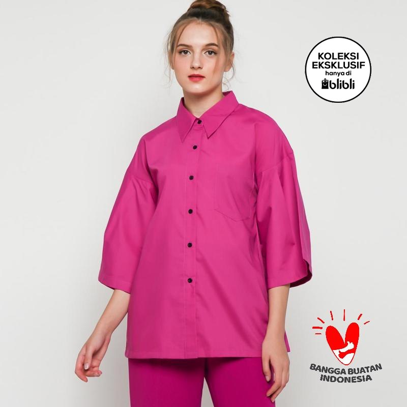 Jual ATS The Label Ezra Top Bli04 Atasan Wanita - Fuschia di ...
