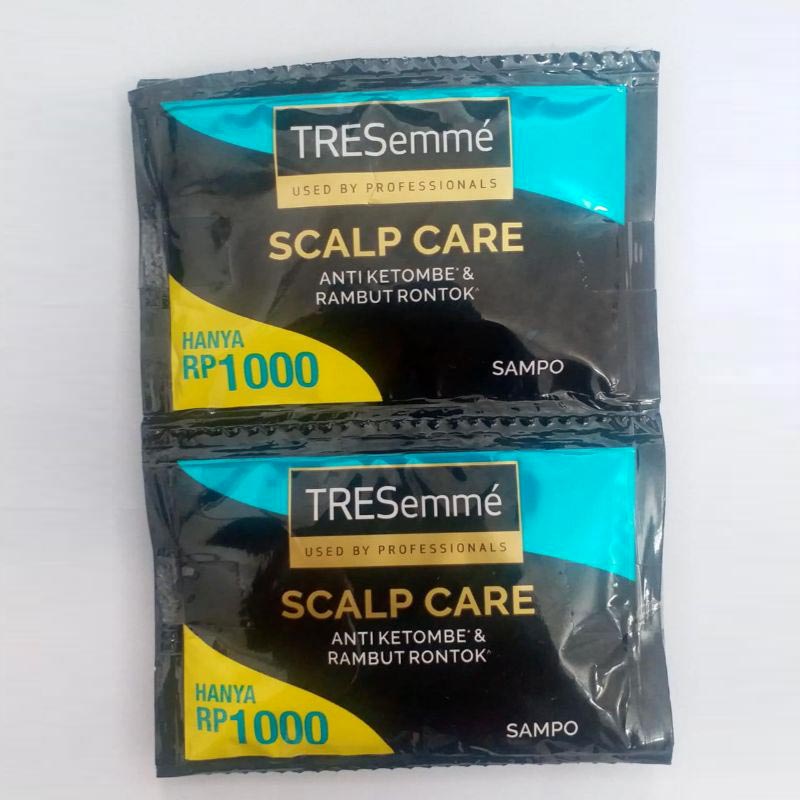 Jual Tresemme Scalp Care Shampoo[12 Sachet / 20 Ml] Di Seller Dede