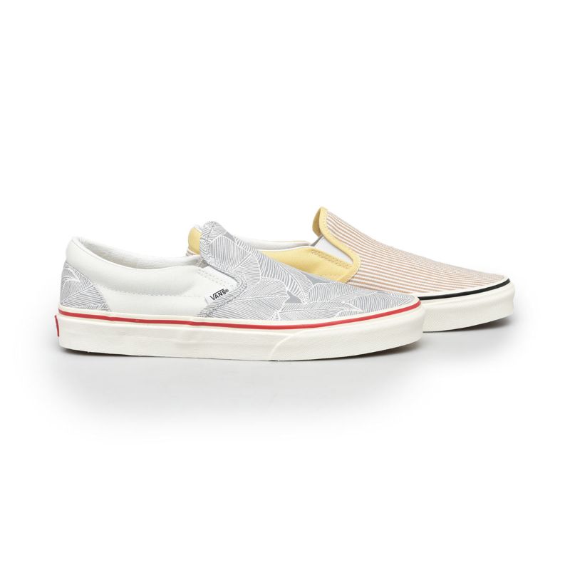 mismatch vans slip on