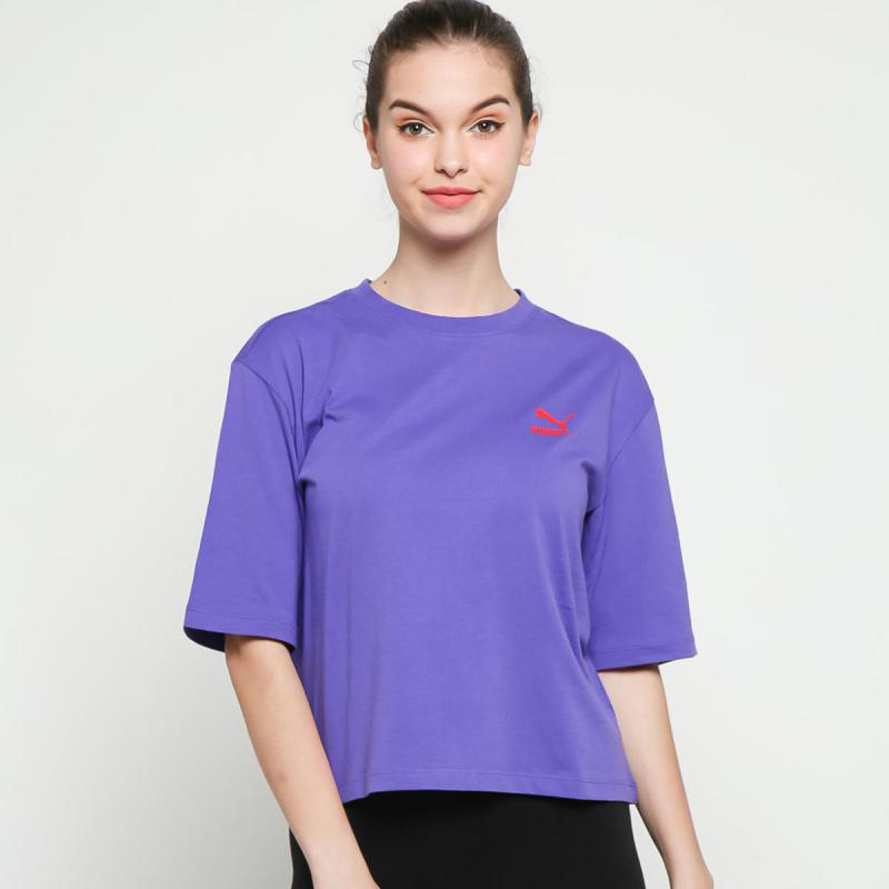 Promo PUMA Women TFS Graphic Tee Kaos 