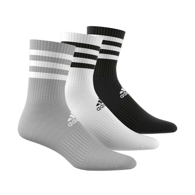 Jual adidas Training 3-Stripes Cushioned Crew 3 Pairs Socks Kaos Kaki  Olahraga [DZ9345] di Seller Blibli.com - Kota Jakarta Barat, DKI Jakarta |  Blibli