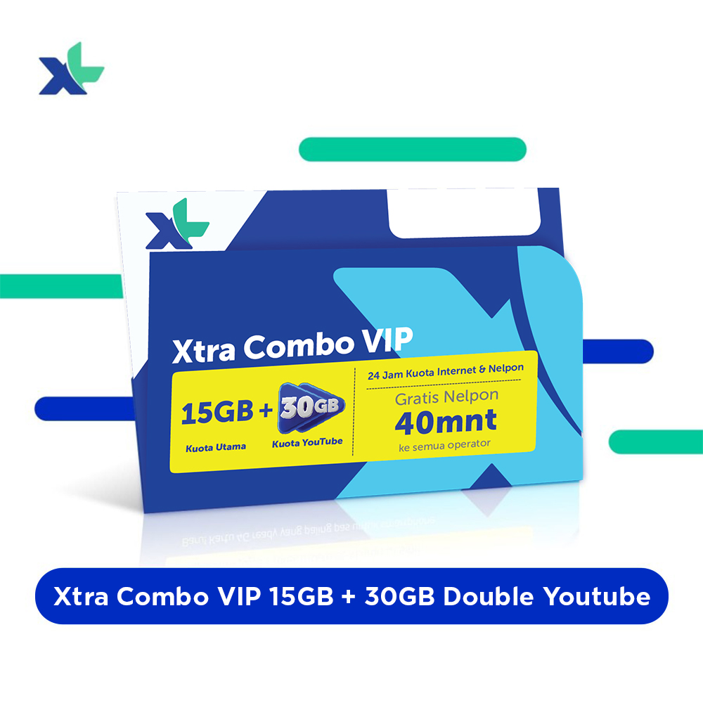 Jual Kartu Perdana & Paket Xtra Combo VIP 15GB 30GB Double ...