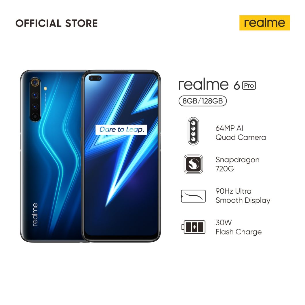 Jual realme 6 Pro Smartphone [8GB/ 128GB/ Official Store