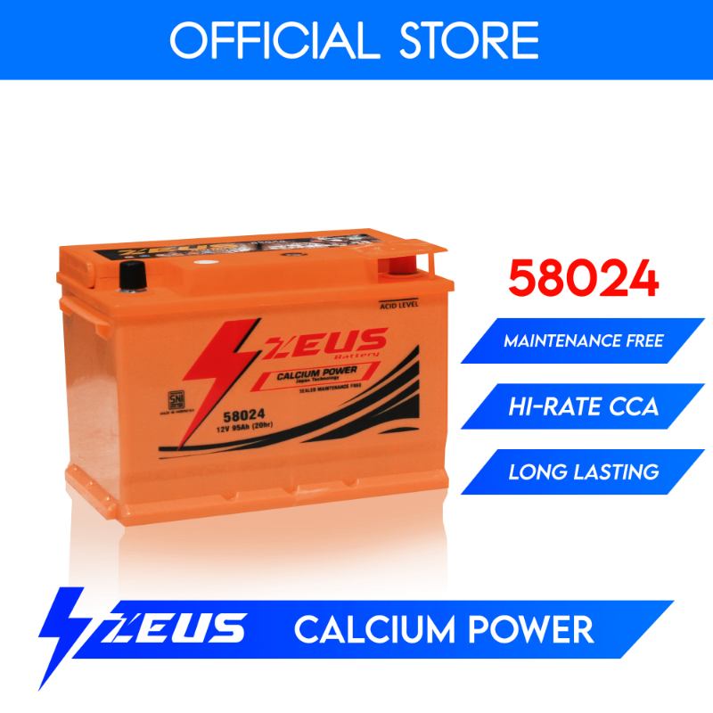 Jual Zeus Battery Aki mobil Audi Accu Kering Calcium Power di Seller
