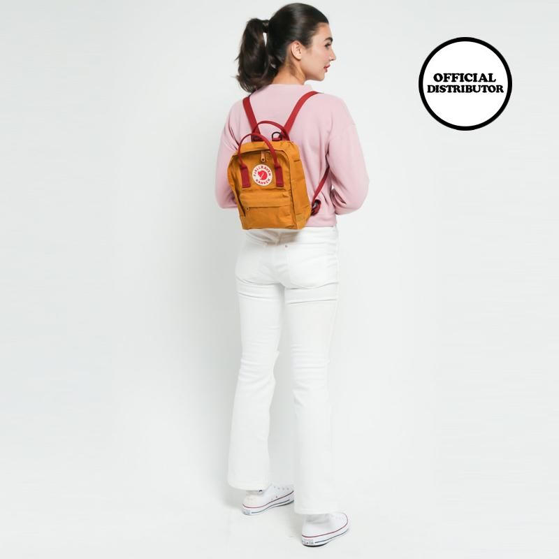 Kanken acorn top ox red