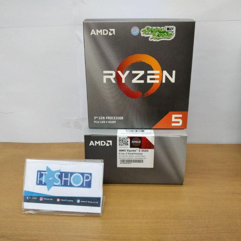 Jual AMD Ryzen 5 3500 Box Wraith Cooler Processor di Seller Pazcom ...