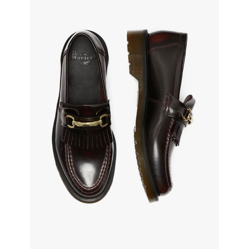 dr martens adrian cherry red