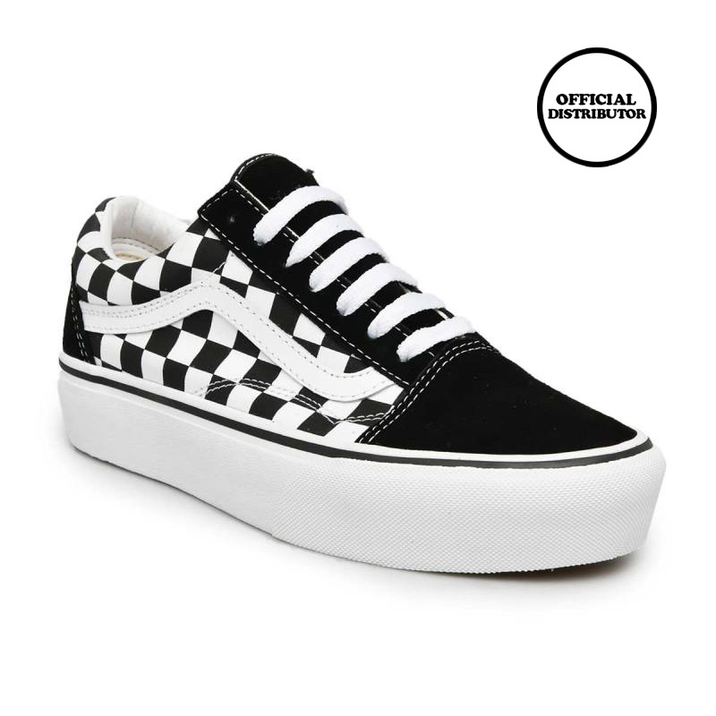 Promo Vans Old Skool Platform Sepatu 