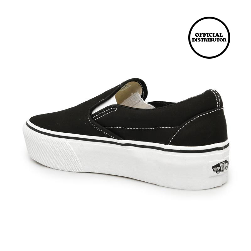 classic slip on vans platform