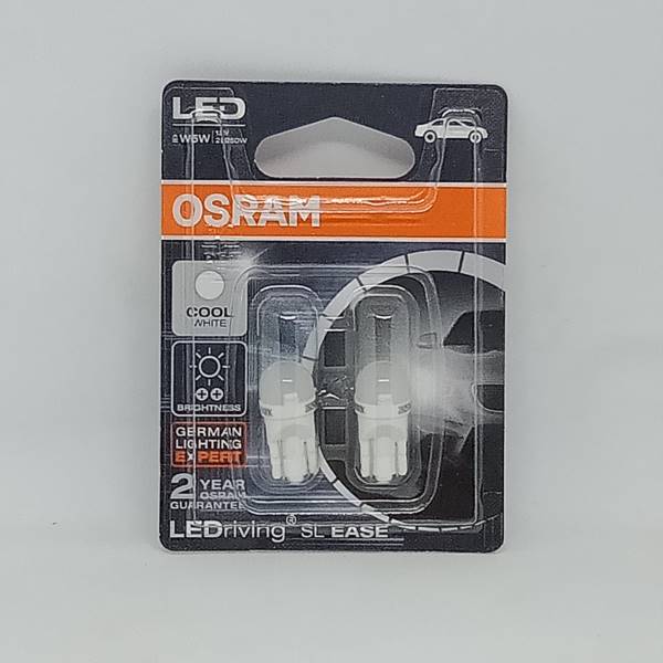 Jual OSRAM T10 Led Colok Bohlam Lampu Mobil for Kabin/ Senja/ Plat Nomor - WHITE di Seller Marga