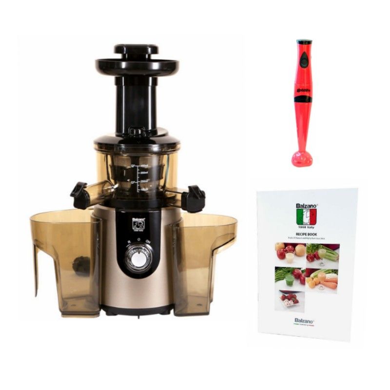 Jual Balzano Gold Edition Slow Juicer Gold/Black di Seller