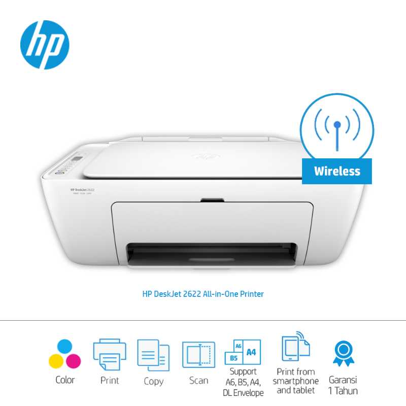 Jual HP 2622 DeskJet All In One Printer 