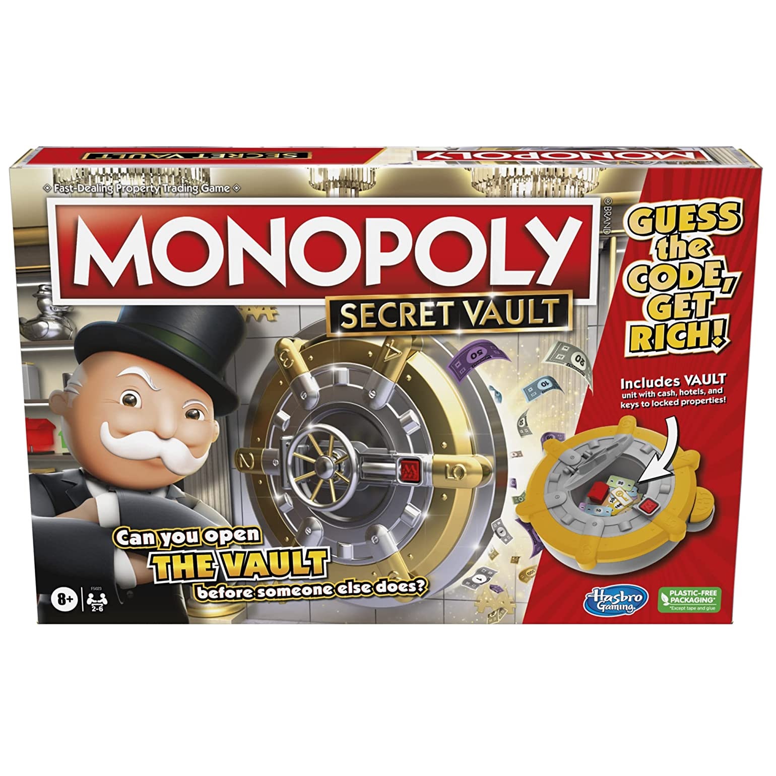 Promo Hasbro Board Game F5023 Monopoly Secret Vault Permainan papan