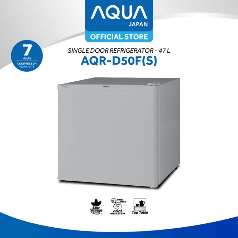 Jual Aqua Japan Aqr-d50f(s) Kulkas Portable [47 L] - Silver Di Seller  Blibli.com - Gudang Blibli | Blibli