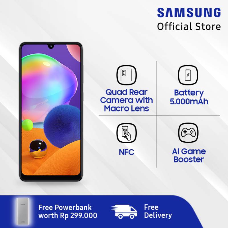 Beli Samsung Galaxy A31 2020 Harga  Offers Indonesia