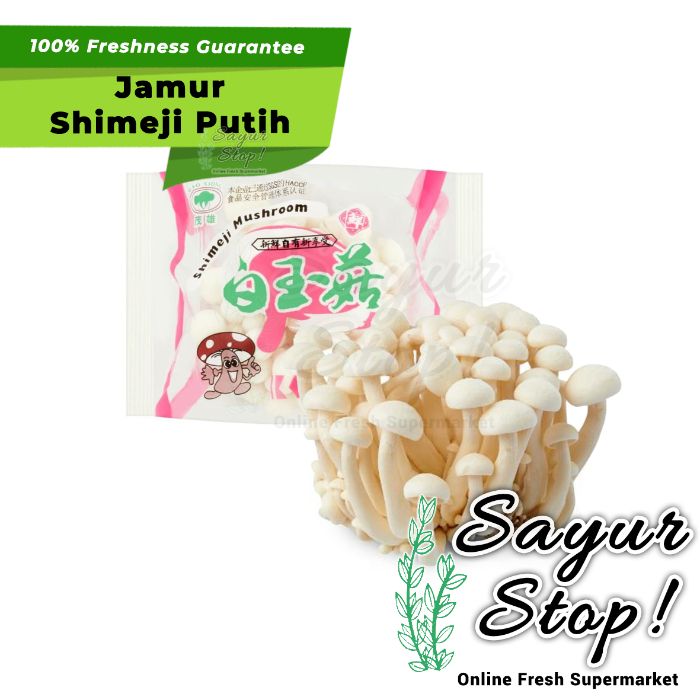 Jual Sayur Stop Jamur Shimeji Putih di Seller Sayur Stop Official Store Tanjung Duren Selatan